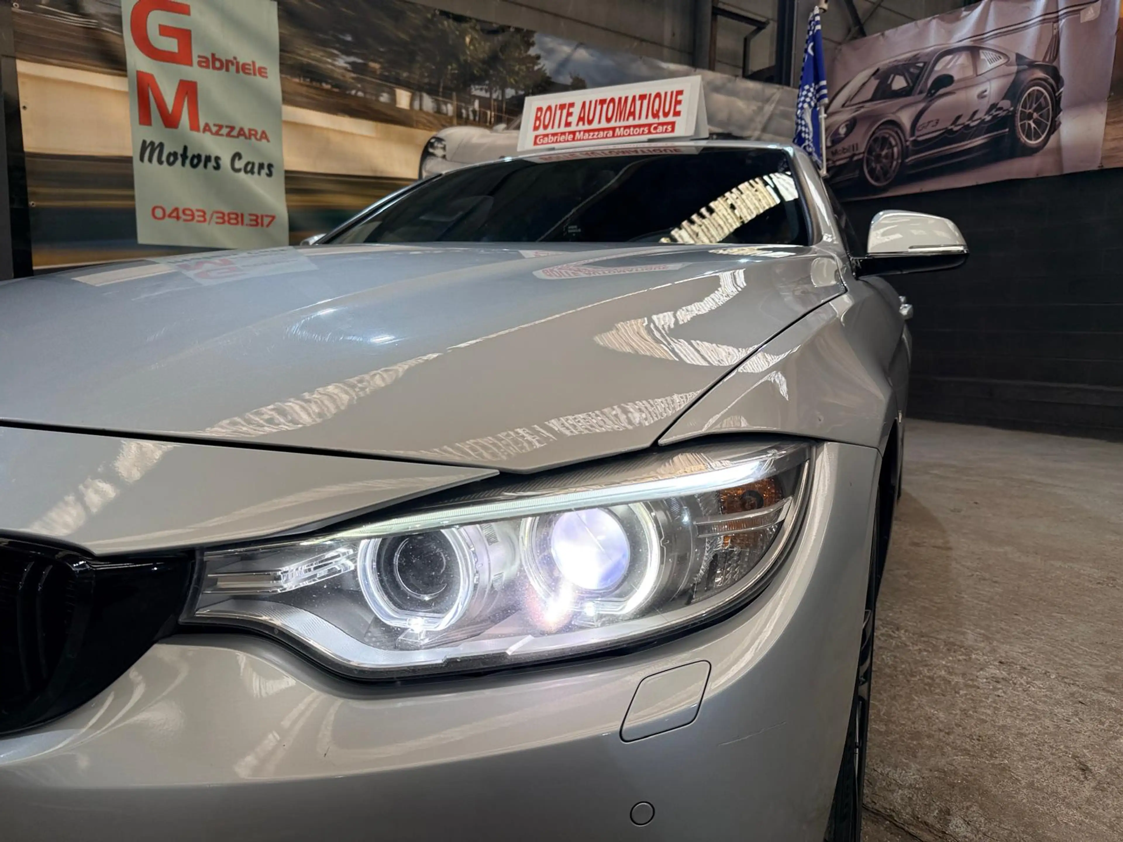 BMW 418 Gran Coupé 418dA Pack-M Xénon LED Cuir chauffant Connect Drive — photo 11