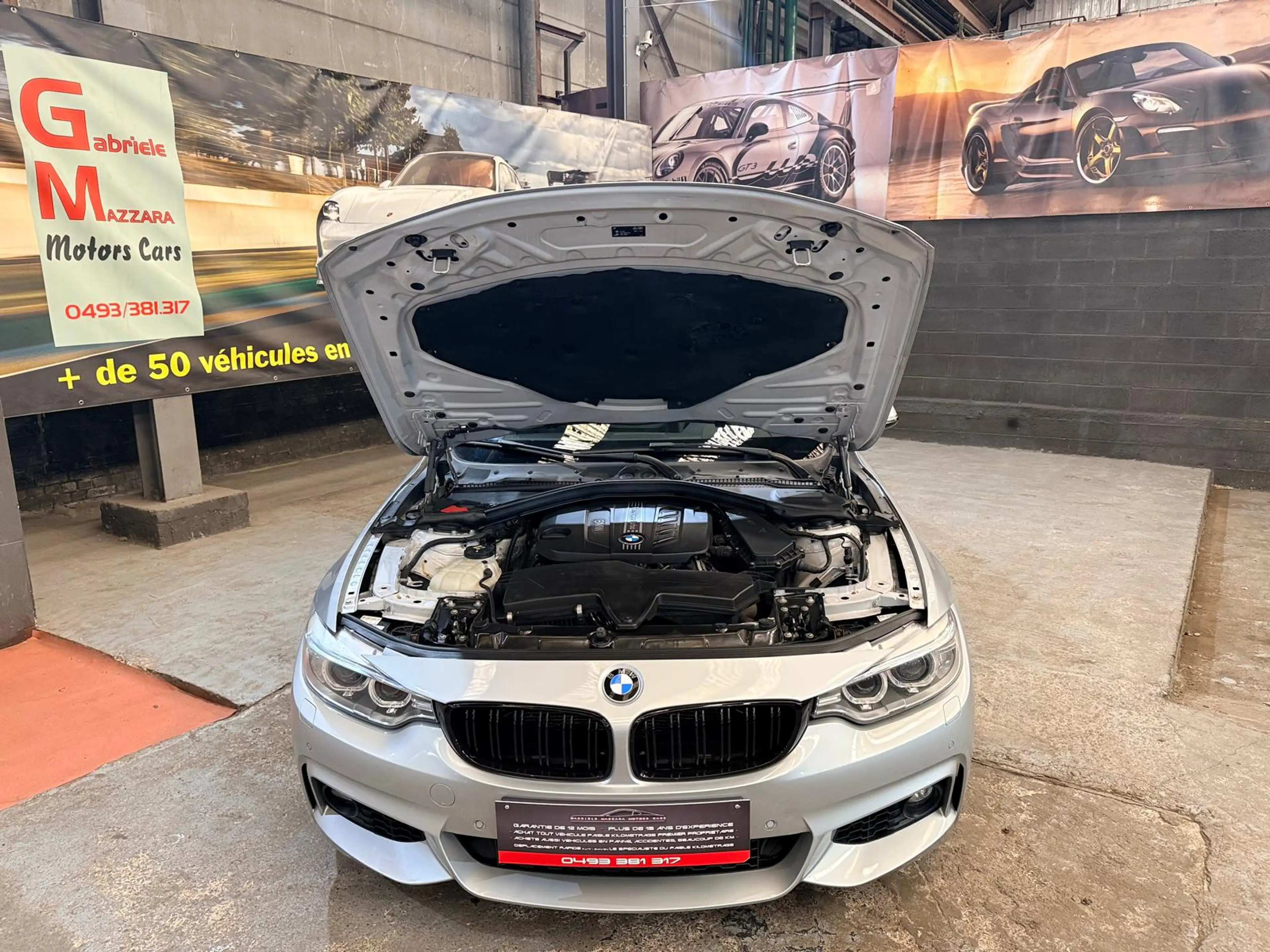 BMW 418 Gran Coupé 418dA Pack-M Xénon LED Cuir chauffant Connect Drive — photo 8