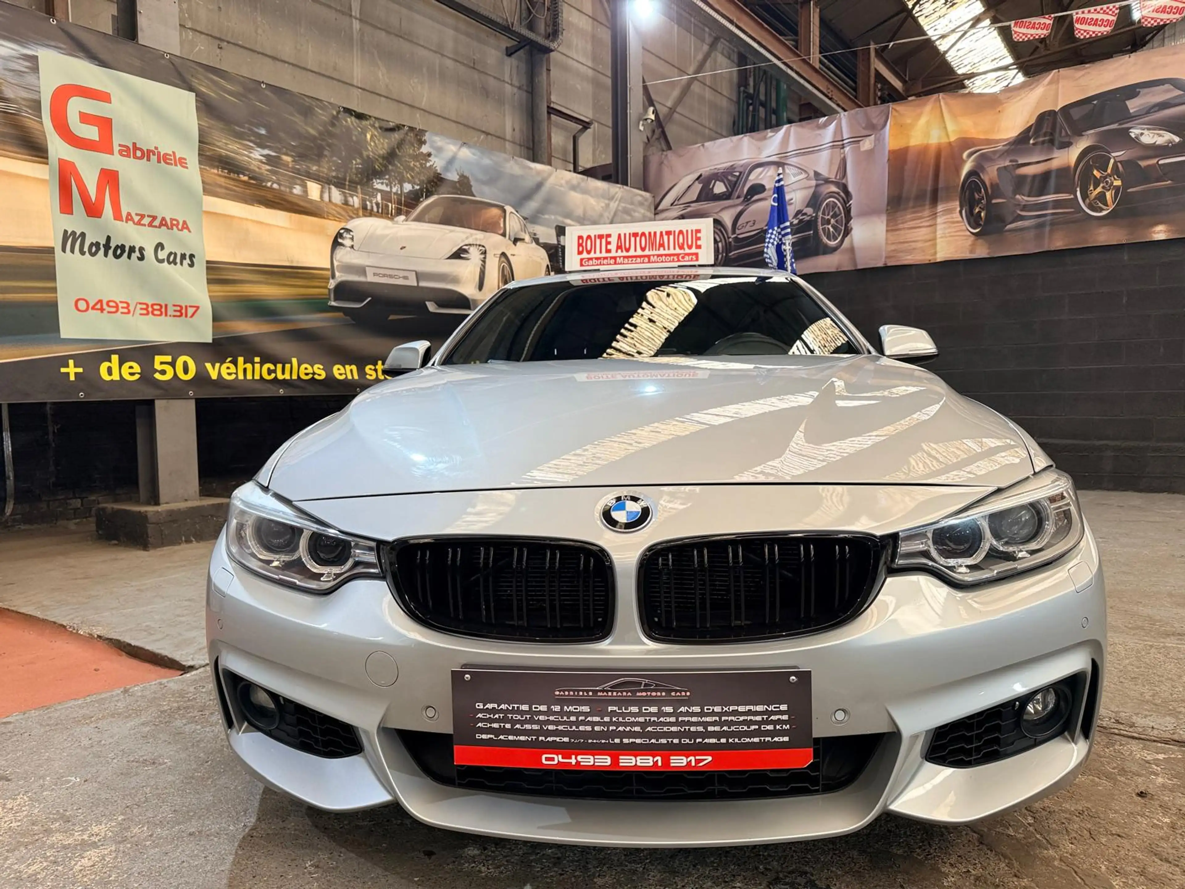 BMW 418 Gran Coupé 418dA Pack-M Xénon LED Cuir chauffant Connect Drive — photo 3