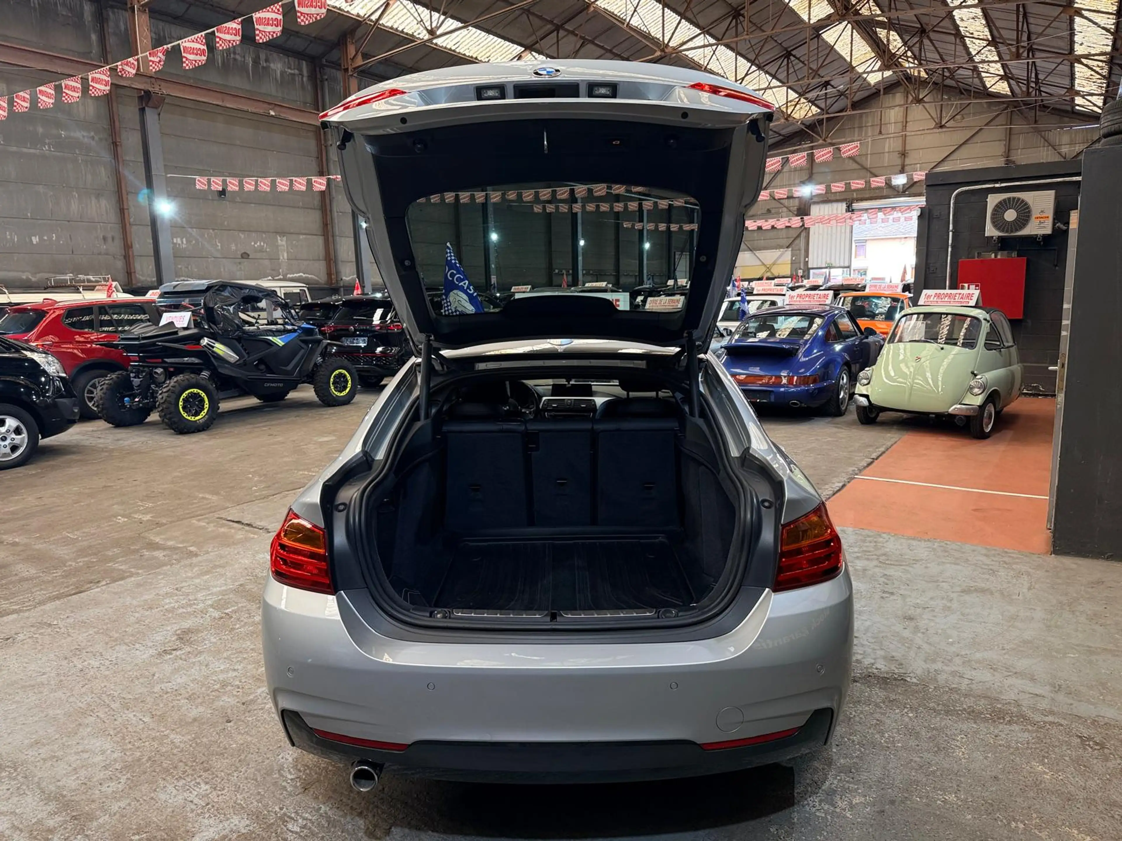 BMW 418 Gran Coupé 418dA Pack-M Xénon LED Cuir chauffant Connect Drive — photo 9