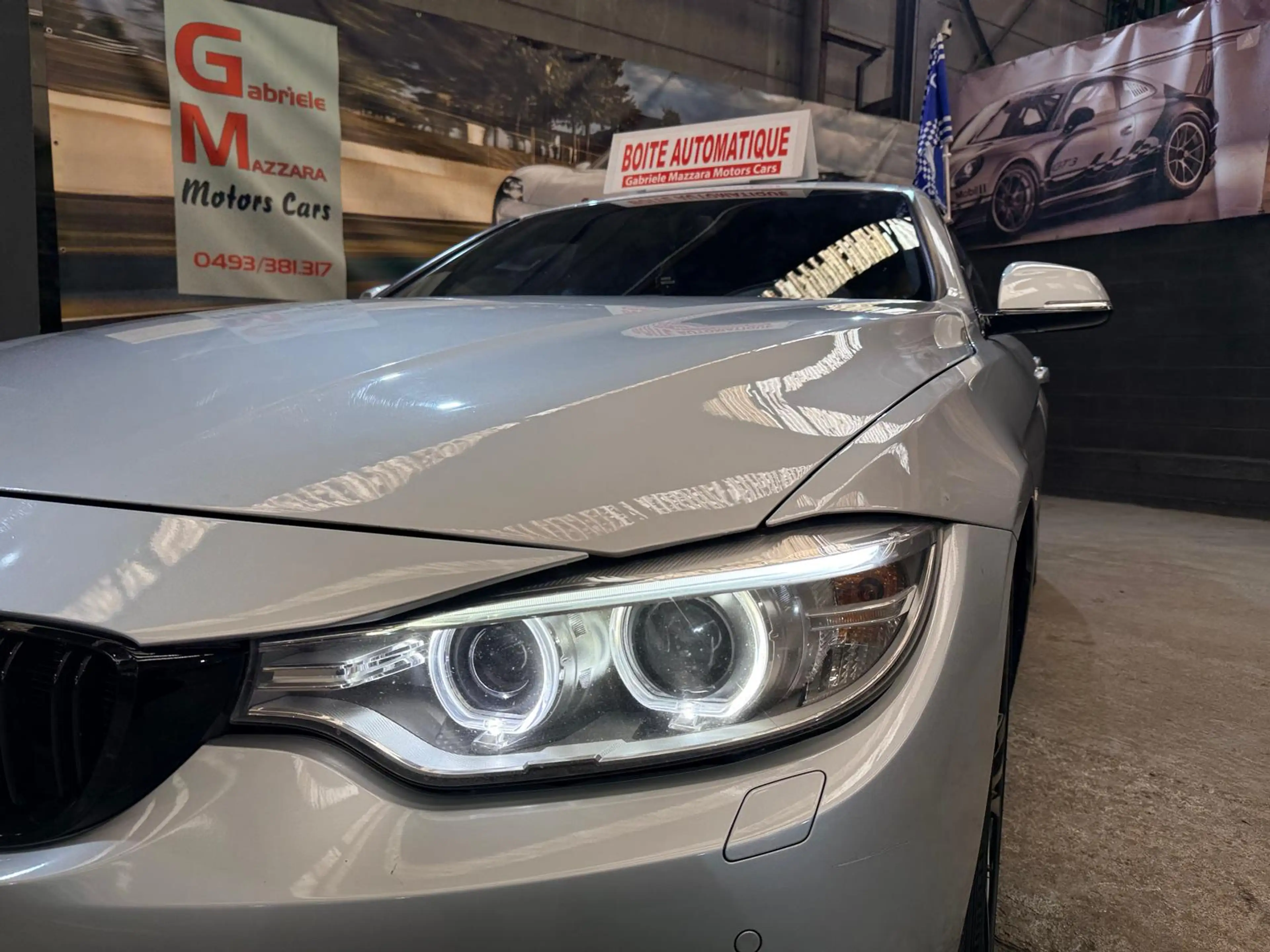 BMW 418 Gran Coupé 418dA Pack-M Xénon LED Cuir chauffant Connect Drive — photo 14