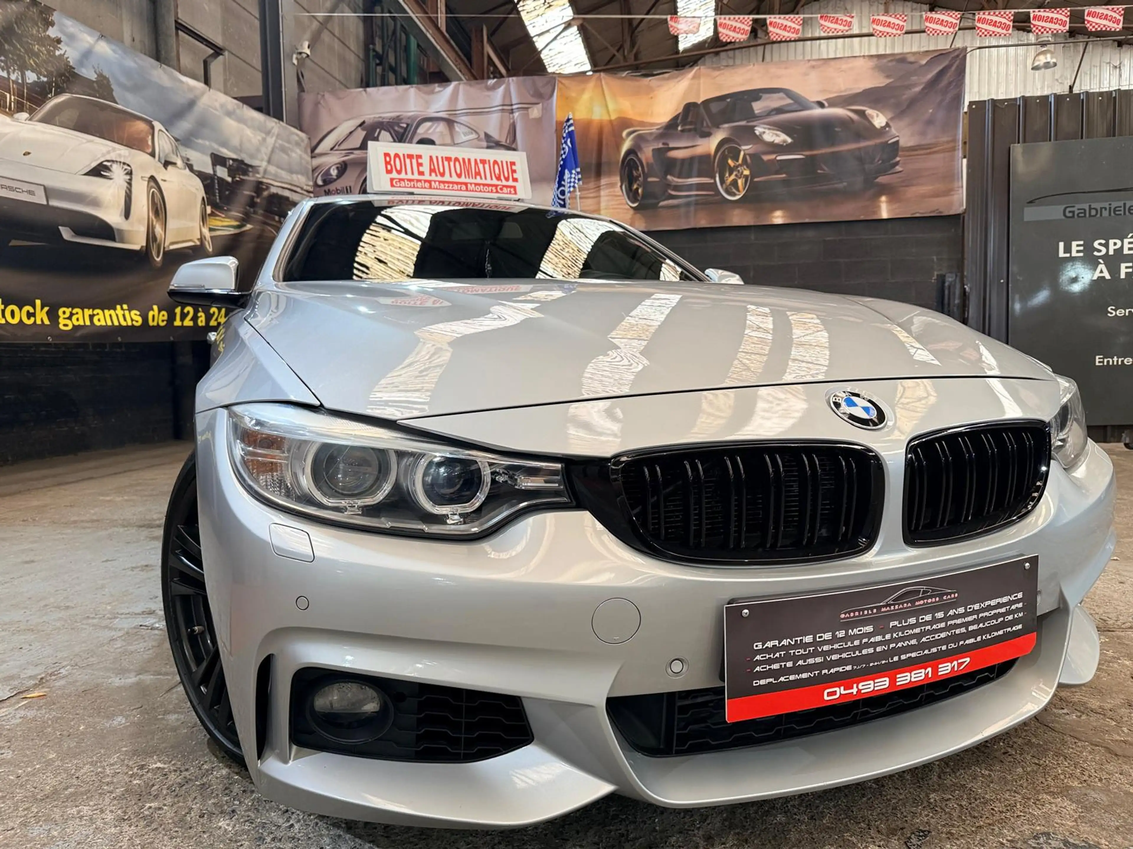 BMW 418 Gran Coupé 418dA Pack-M Xénon LED Cuir chauffant Connect Drive — photo 2