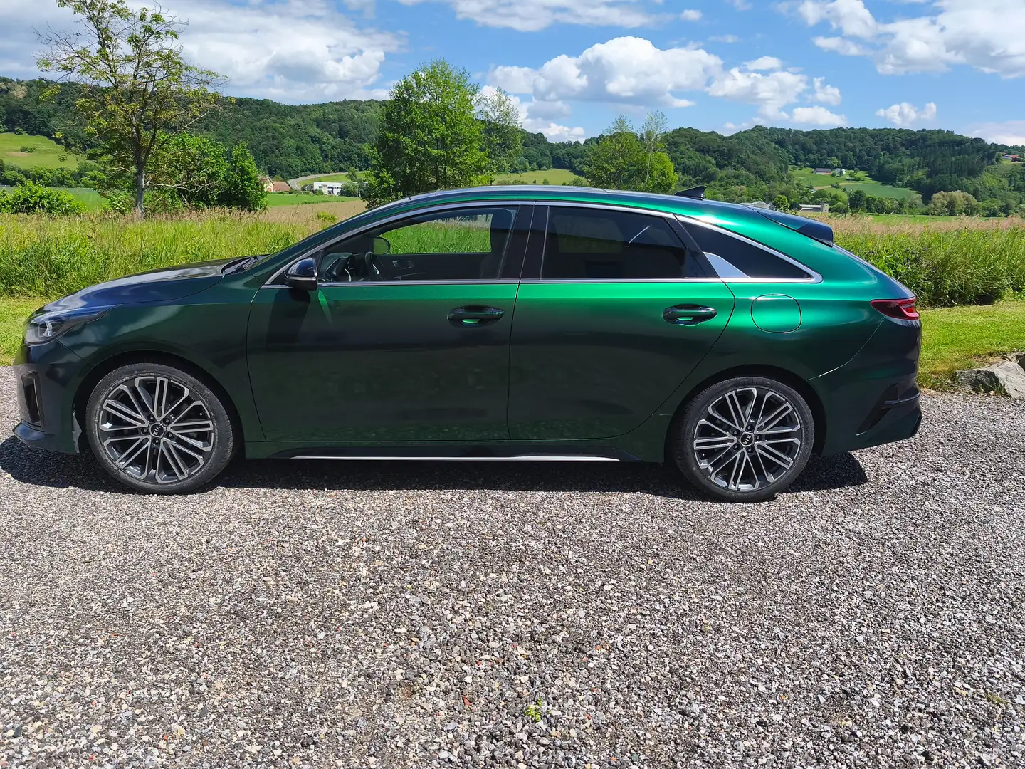 Kia ProCeed / pro_cee'd pro ceed 1,6 GT-Line, Rückfahrk.,elektr. Heckkl Verde - 2