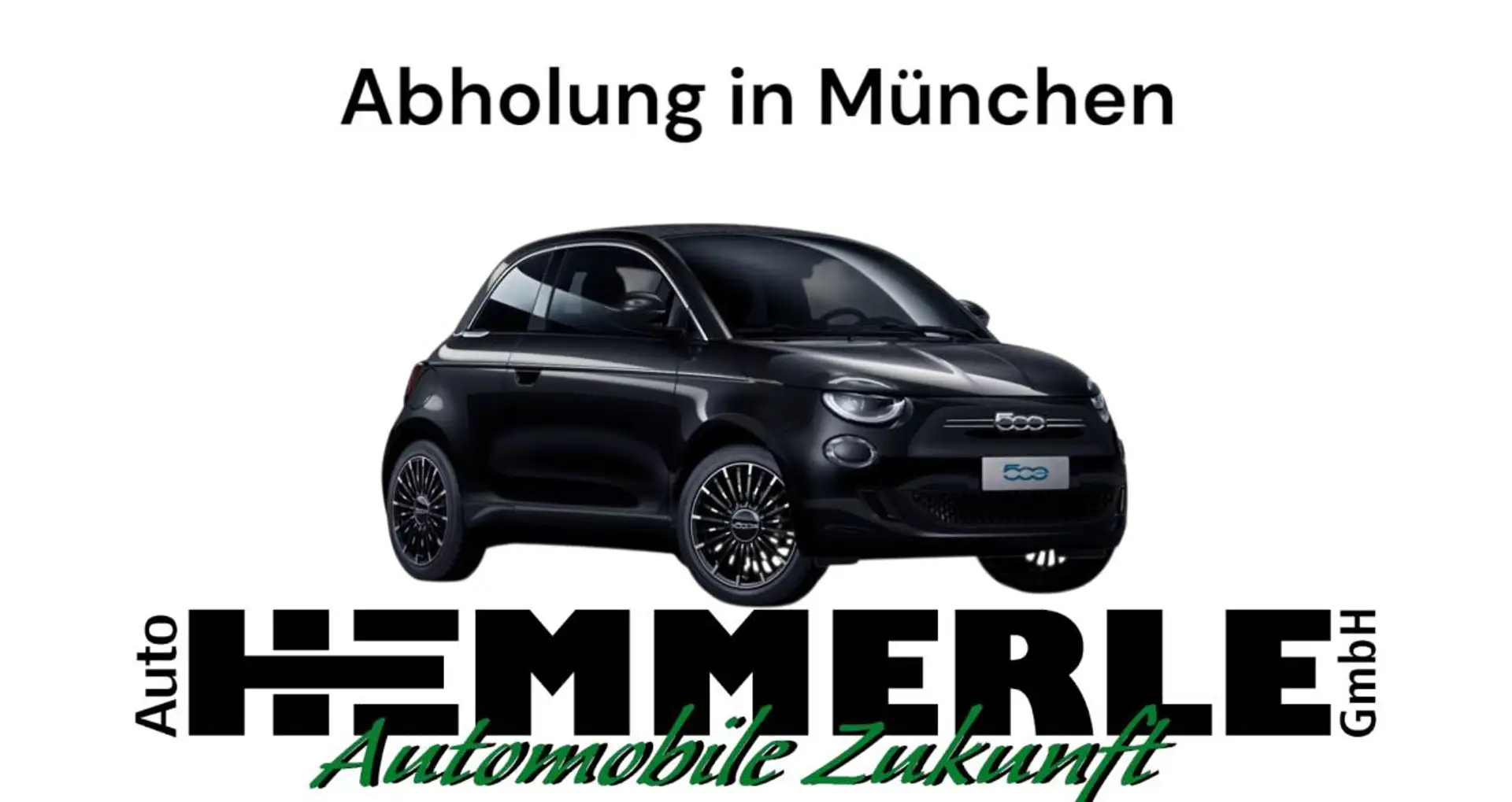 Fiat 500e La Prima CABRIO 42Kwh ****TOP-DEAL**** Schwarz - 1