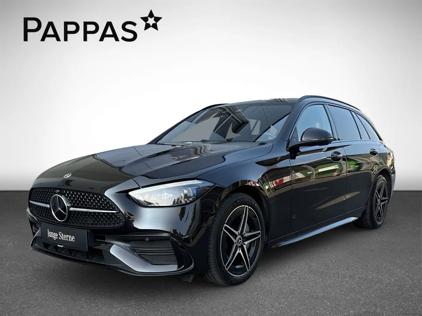 Mercedes-Benz C 300 de 4MATIC mit EQ Hybrid Technologie T-Modell Schwarz - 2