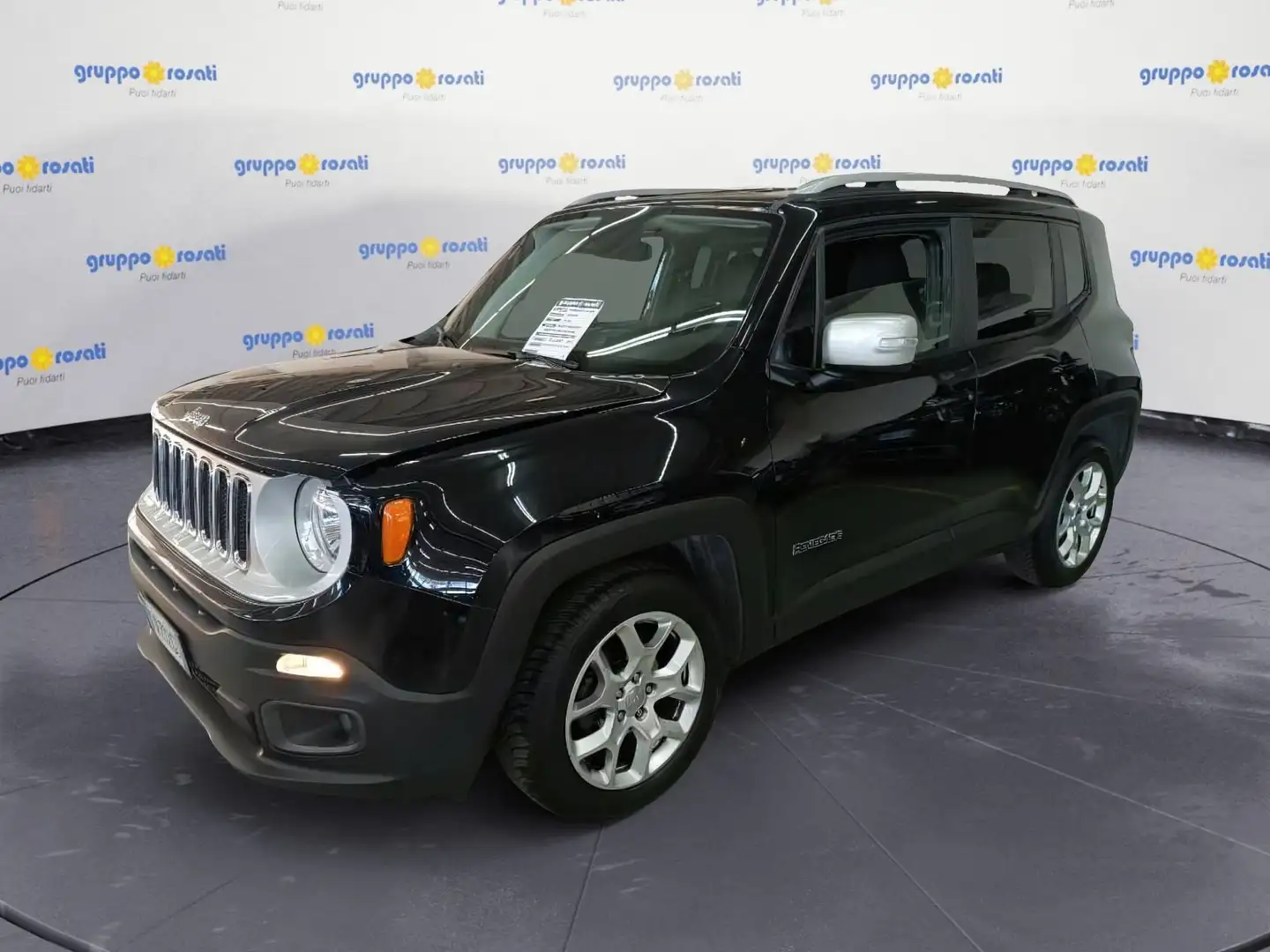 Jeep Renegade 1.6 Mjt 120 CV Limited Schwarz - 1
