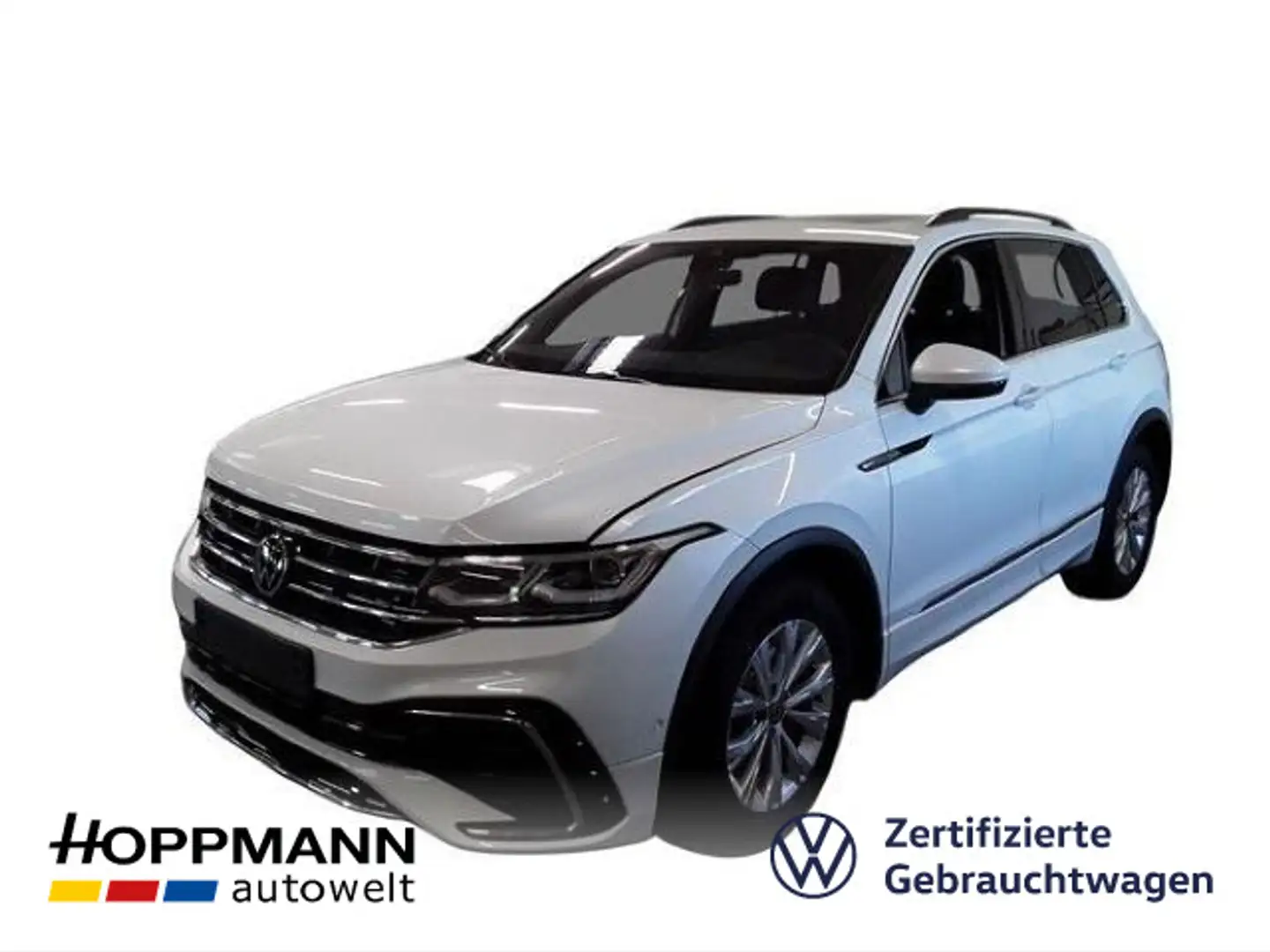 Volkswagen Tiguan nza 1.5TSI R-Line DSG AHK Pano Matrix-LED Weiß - 1