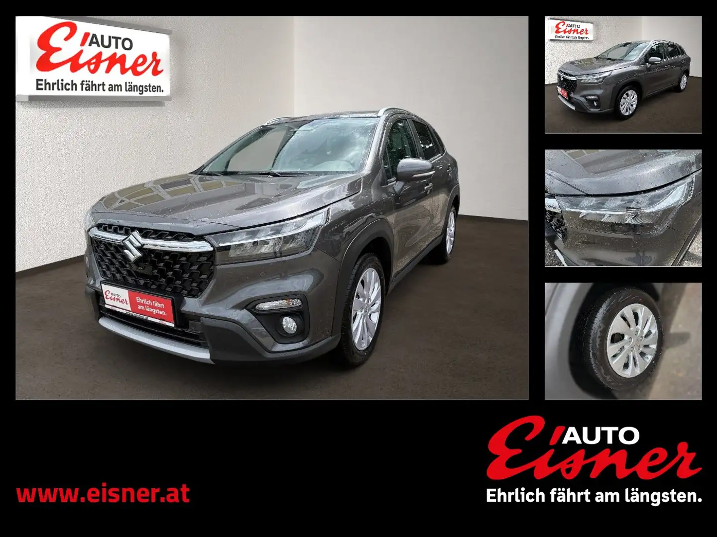 Suzuki S-Cross 1,4 GL+ Hybrid Shine 2xKlima ACC KeyLess Grau - 1