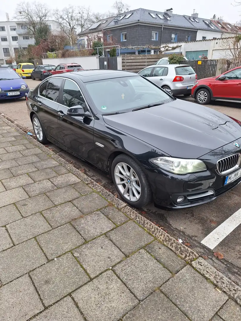 BMW 525 525d Euro 6 Schwarz - 1