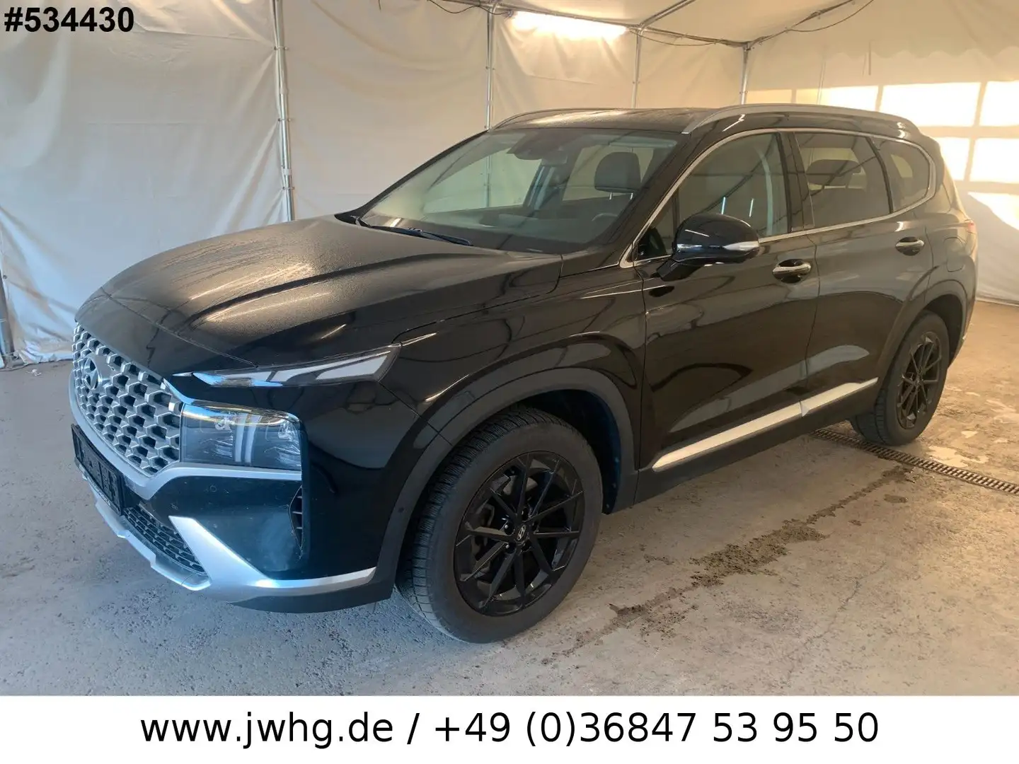 Hyundai SANTA FE Prime Hybrid 4WD LED Navi HeadUp Kamera Schwarz - 1