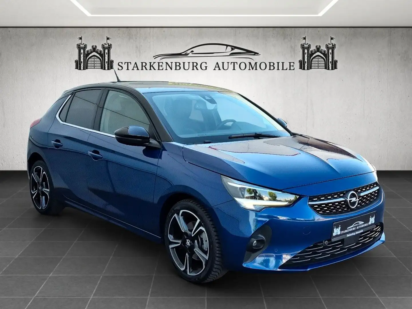 Opel Corsa F Elegance/GS Line/41Tkm/Led/Apple/Spuras. Bleu - 1