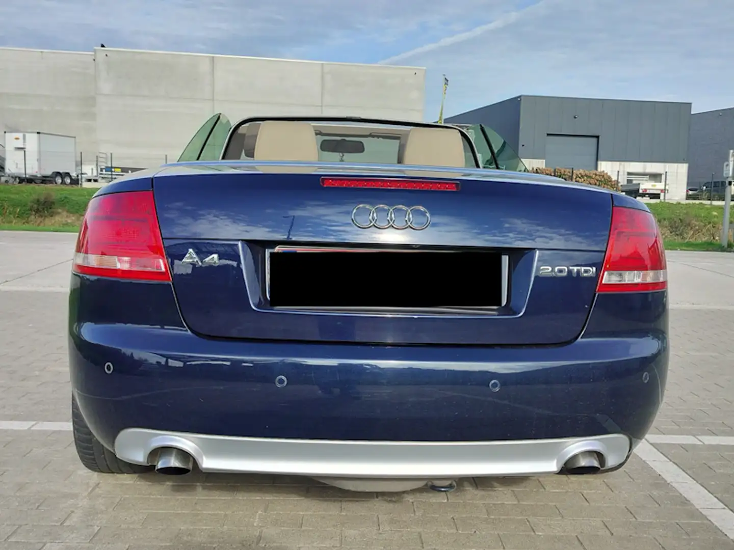 Audi Cabriolet 1.9 TDi S-Line Azul - 2