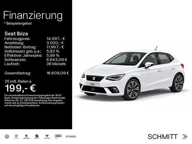 SEAT Ibiza 1.0 TSI STYLE*LED*KAMERA*PDC*DIGITAL*SHZ*K