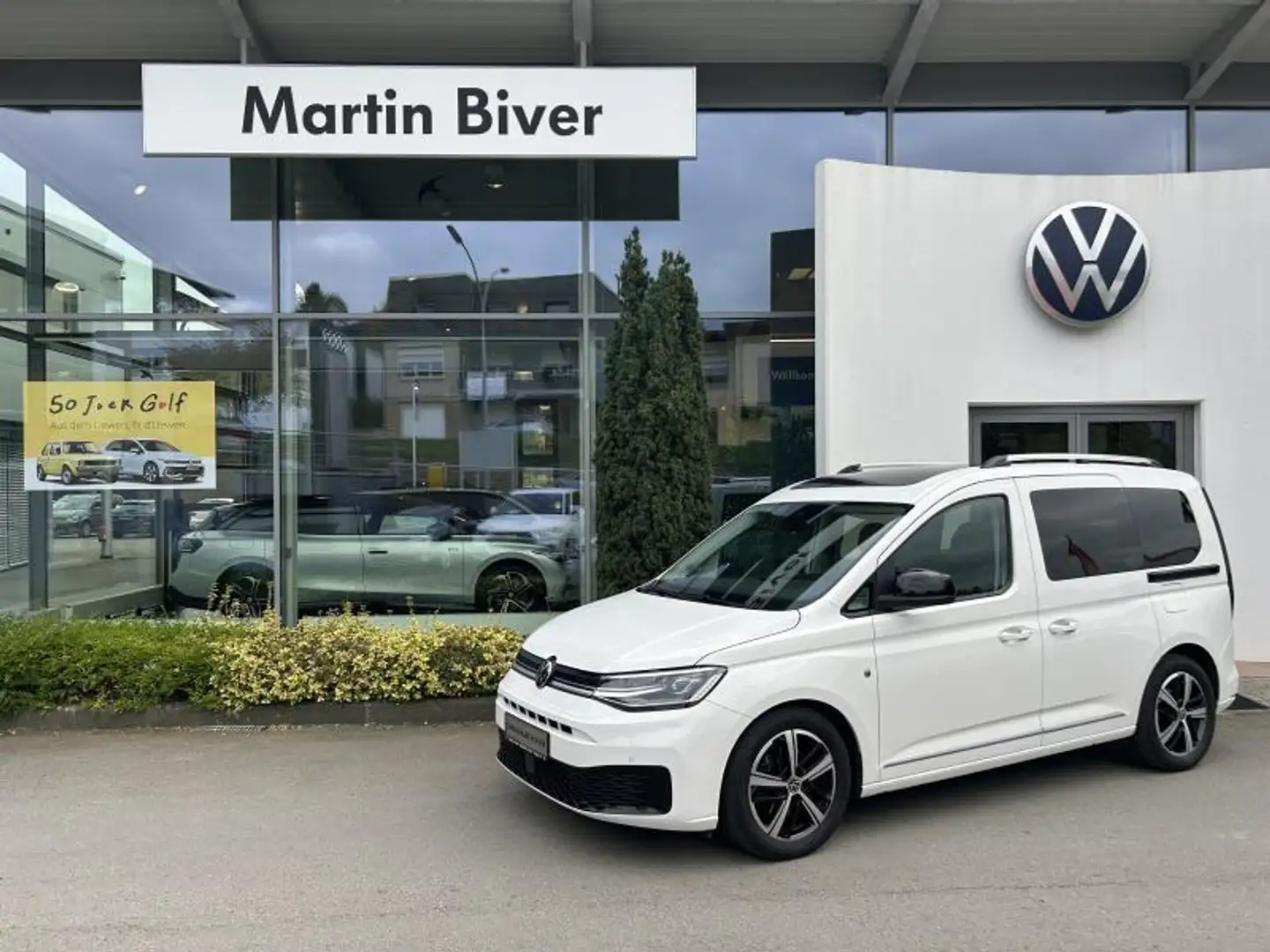 Volkswagen Caddy V Style Blanc - 1
