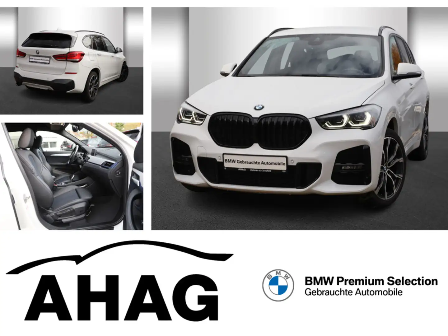 BMW X1 sDrive18i Bluetooth Klima DPF Weiß - 1