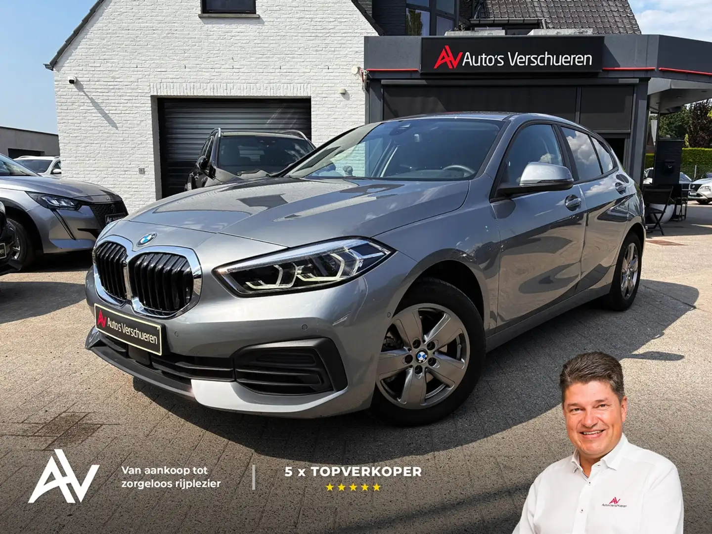 BMW 118 iA Advantage ** Camera | Navi/Carplay | Cruise Šedá - 1