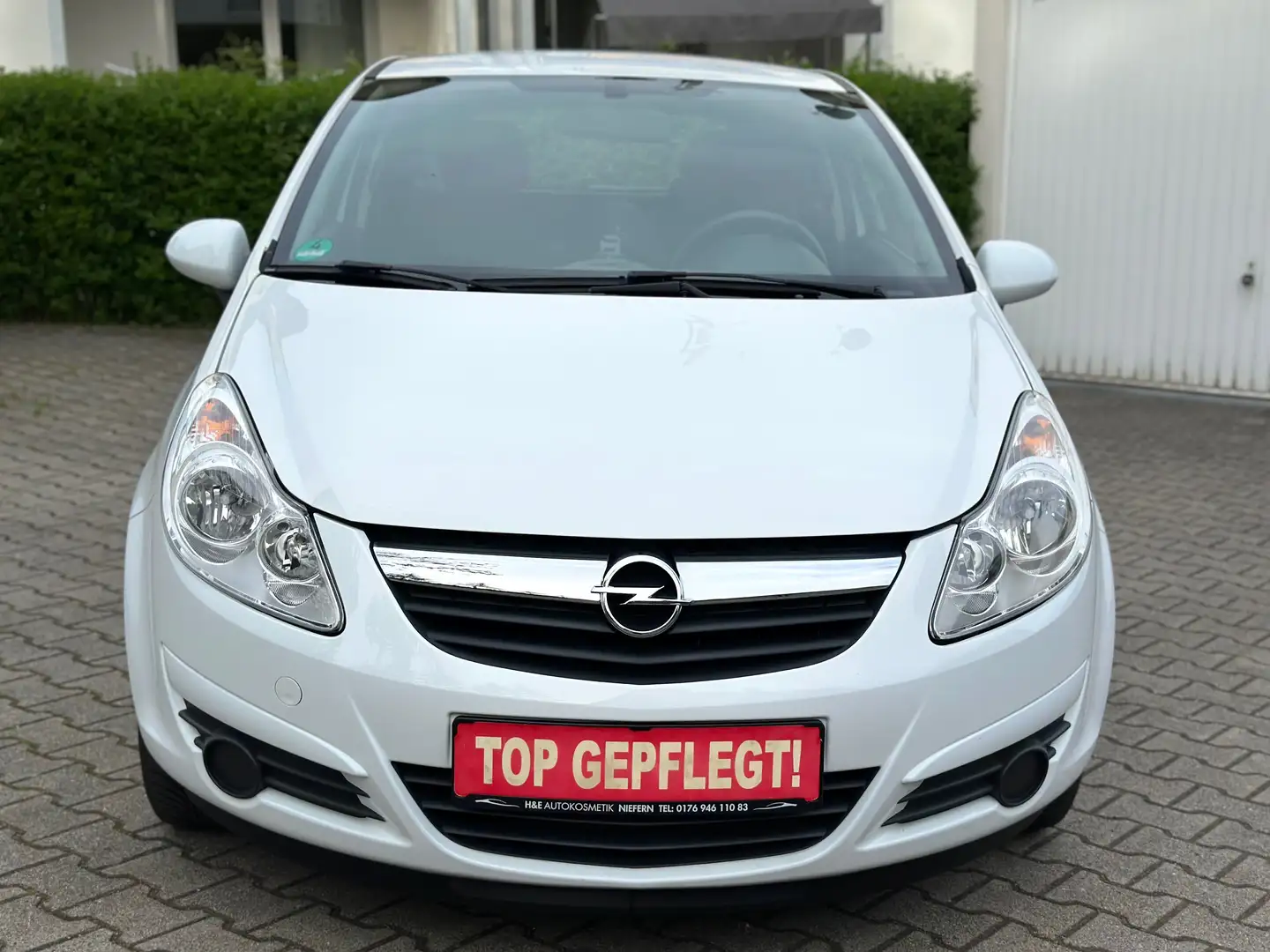 Opel Corsa TOP GEPFLEGT-TÜV/AU NEU Weiß - 2