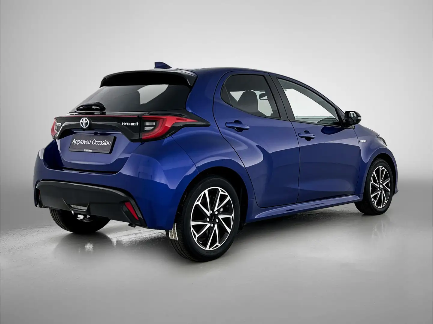 Toyota Yaris 1.5 Hybrid Style Limited | Panoramadak | Leder/sto Blu/Azzurro - 2