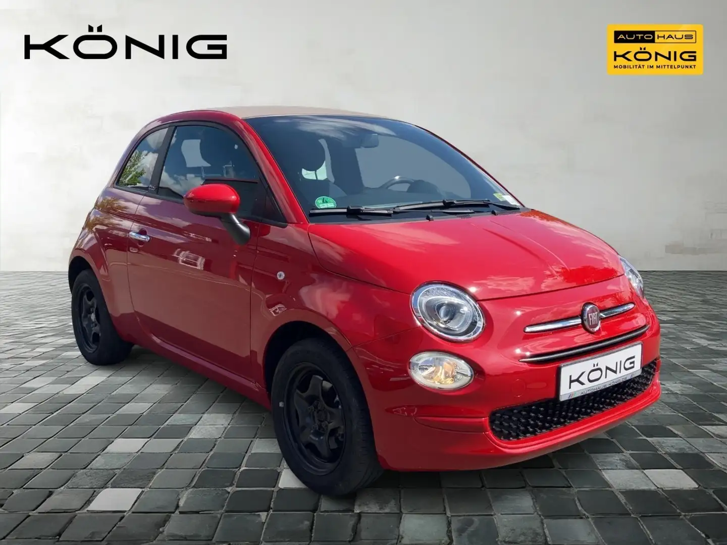 Fiat 500C CLUB 51kW Rot - 2