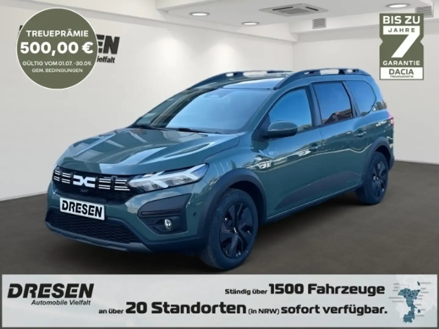Dacia Jogger Expression HYBRID 140 digitales Cockpit*DAB*Navi*E Зелений - 1