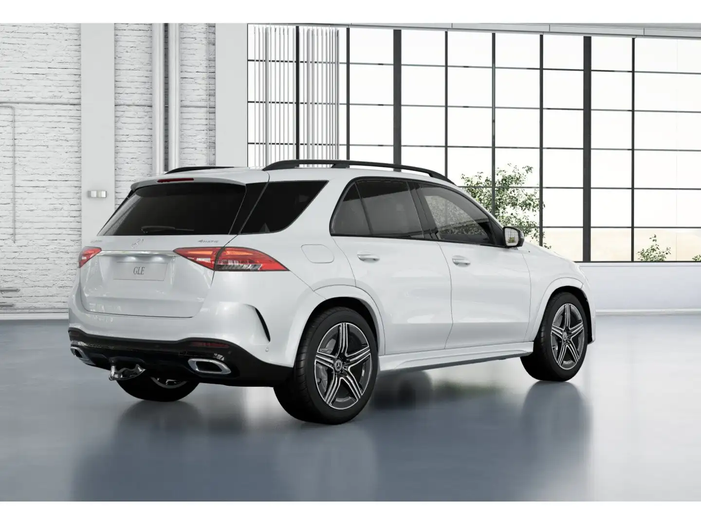 Mercedes-Benz GLE 450 4M #AMG #AHK #PANO #HUD #AIRMATIC #NIGHT Weiß - 2
