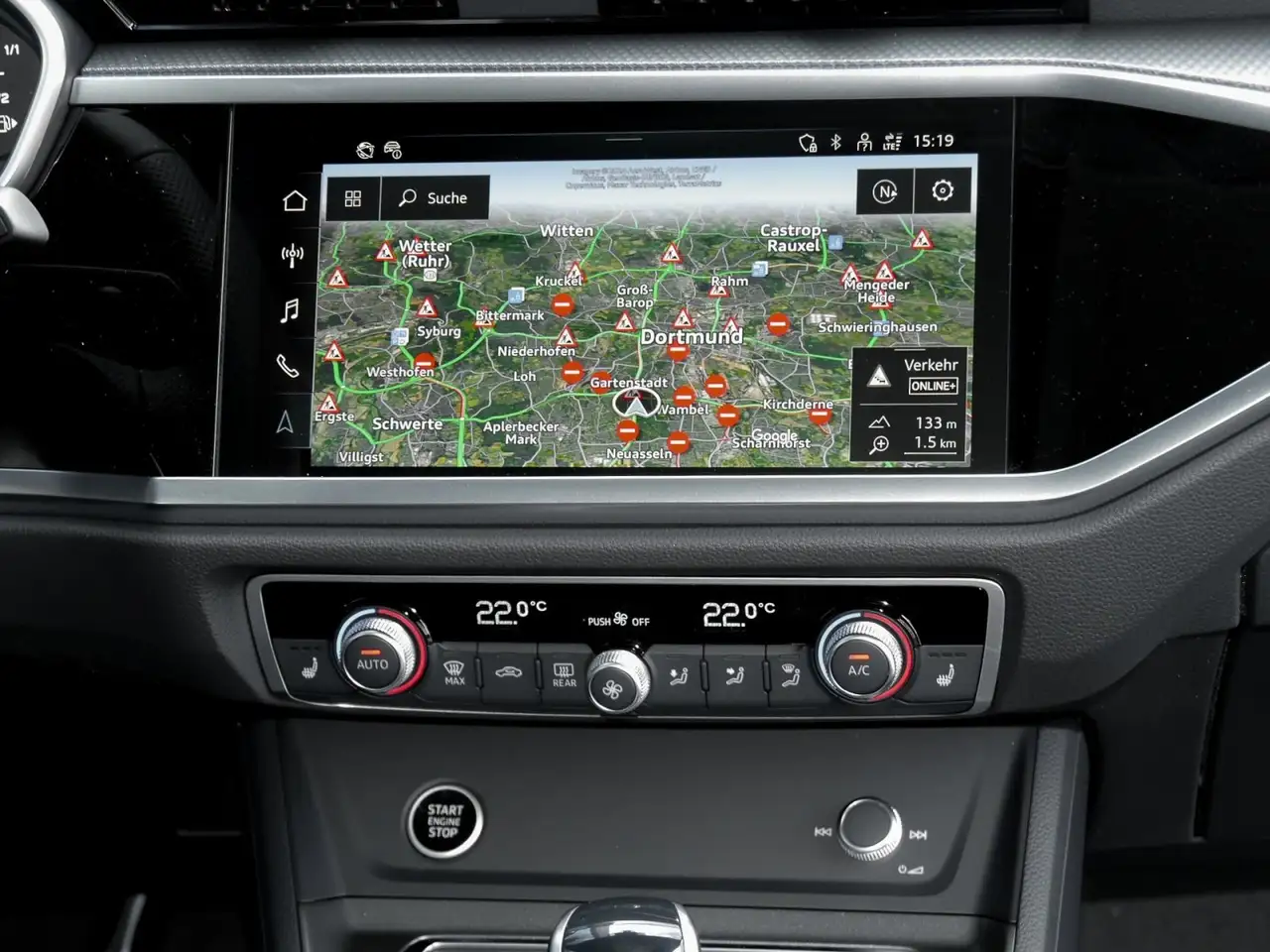 Audi Q3 35 S LINE BLACKPAK PANO AHK CAM ACC LM19 NAVI+ 7