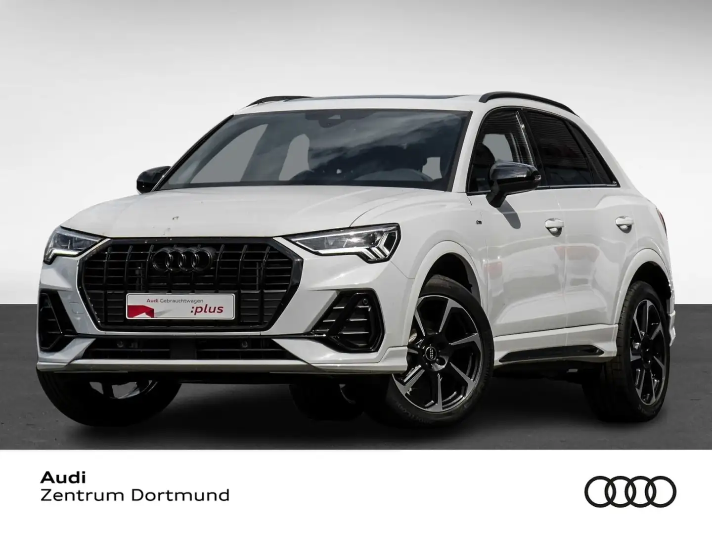 Audi Q3 35 S LINE BLACKPAK PANO AHK CAM ACC LM19 NAVI+ Weiß - 1