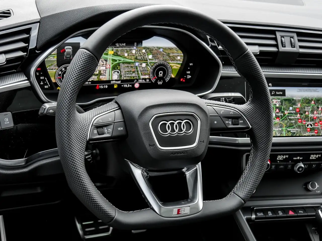 Audi Q3 35 S LINE BLACKPAK PANO AHK CAM ACC LM19 NAVI+ 8