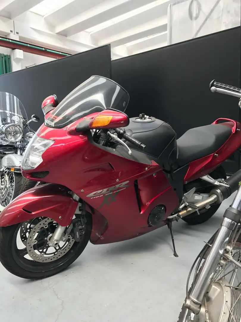 Honda CBR 1100 superblakbird Червоний - 2
