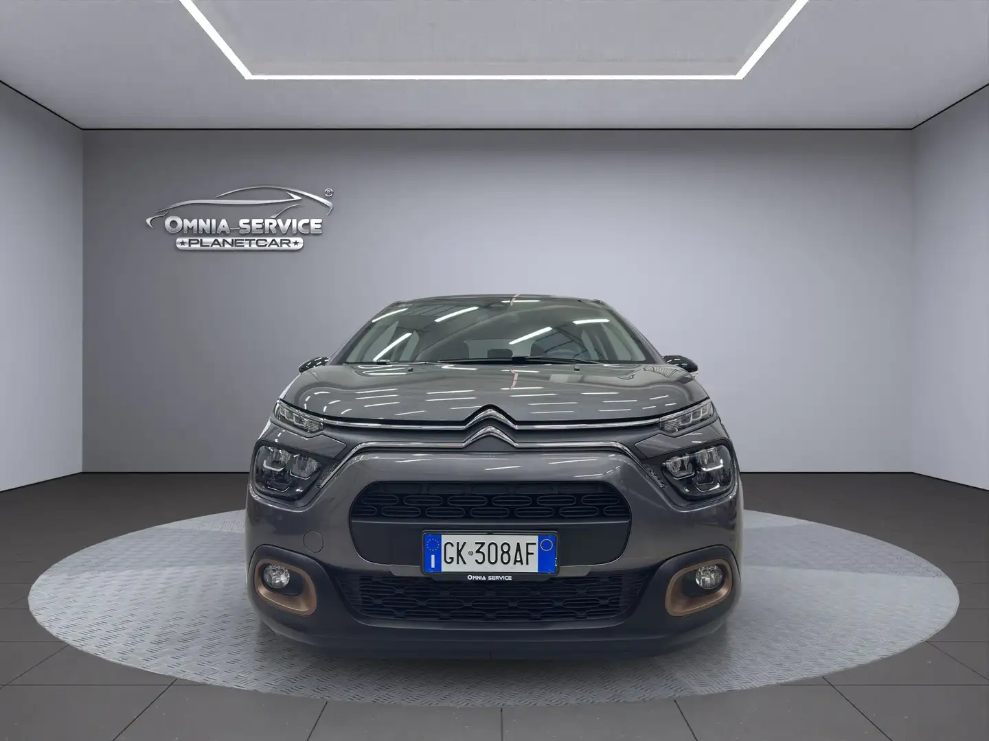 Citroen C3 C3 III 2017 1.5 bluehdi Shine s Gris - 2