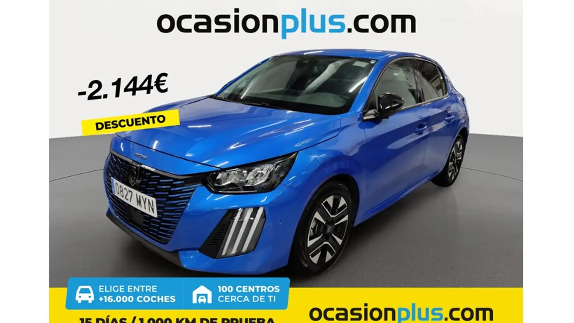 Peugeot 208 1.2 Puretech S&S Allure 100 Azul - 1