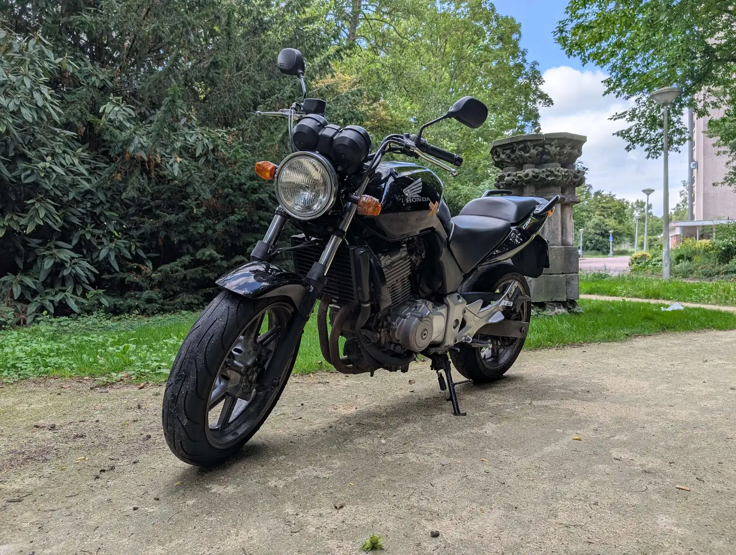 Honda CBF 500 ABS A2 op kenteken Zwart - 1