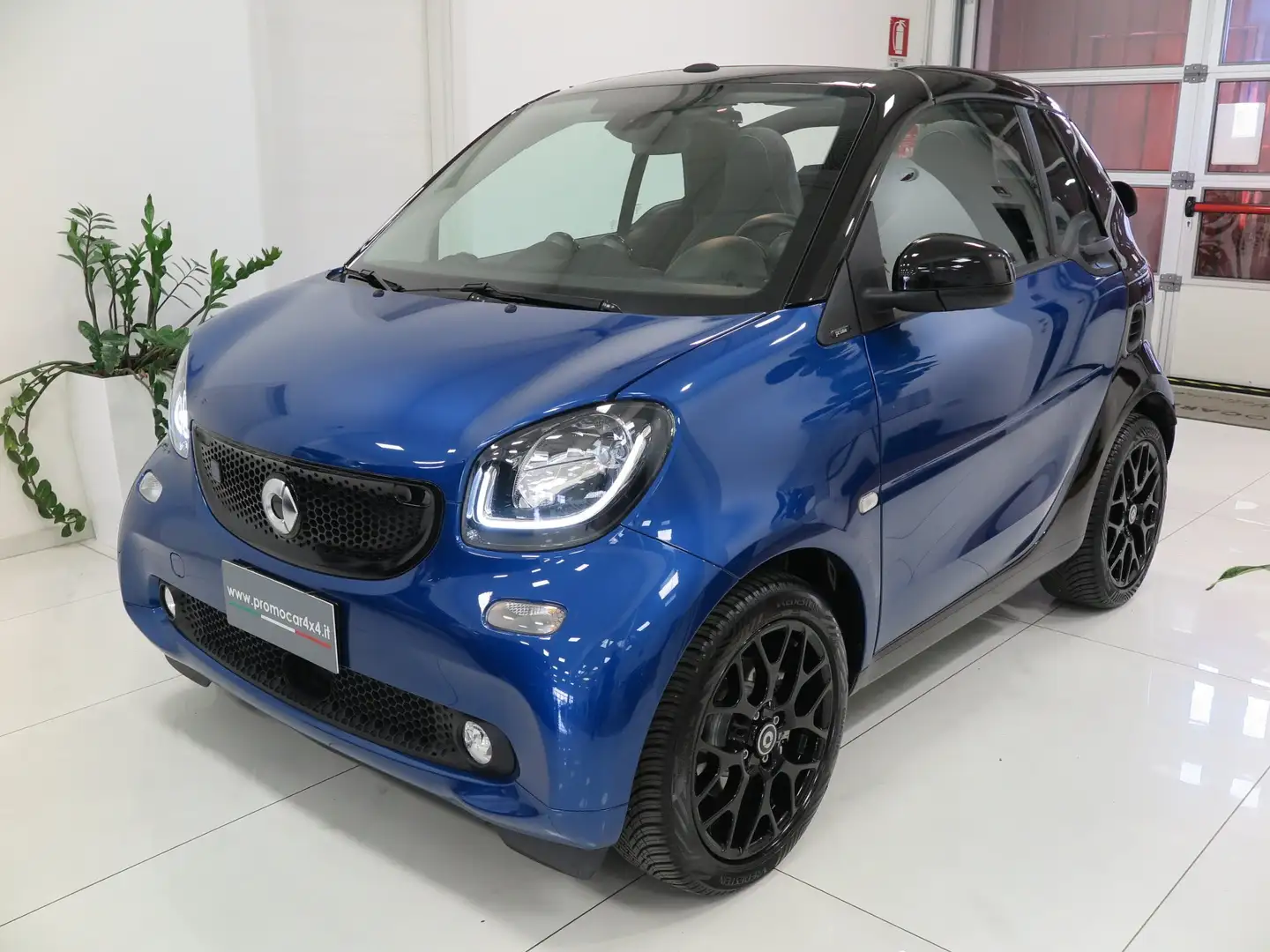 smart forTwo EQ cabrio Prime "Solo 23.000 km!!!" Come NUOVA!!! Blu/Azzurro - 1