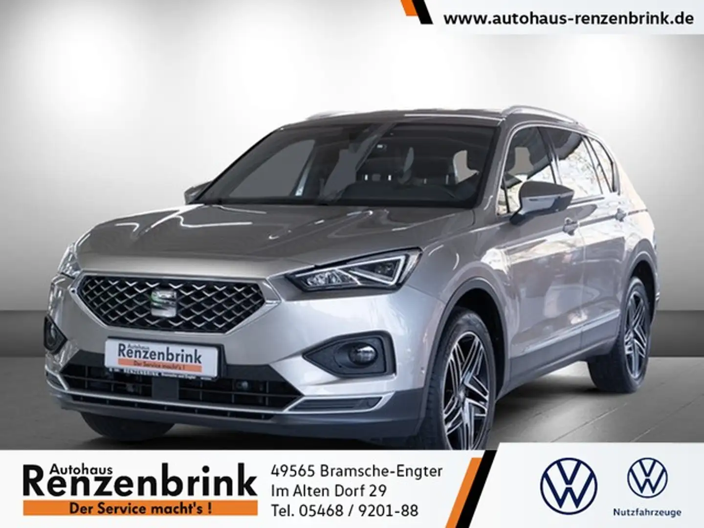 SEAT Tarraco Xcellence 4Drive TSI DSG LED Kamera ACC Navi el... Beige - 1