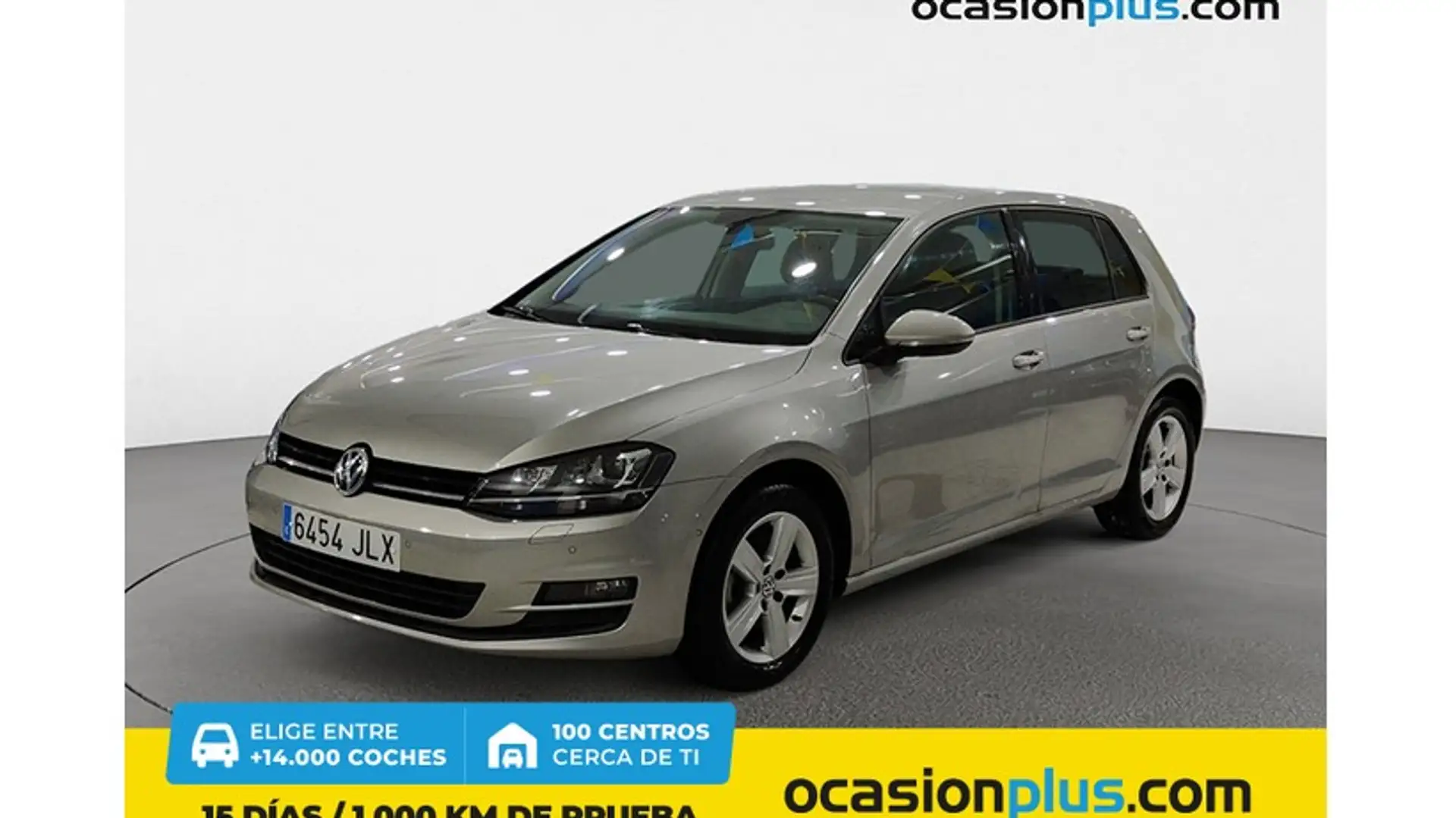 Volkswagen Golf 1.4 TSI BMT Advance DSG 125 Argent - 1