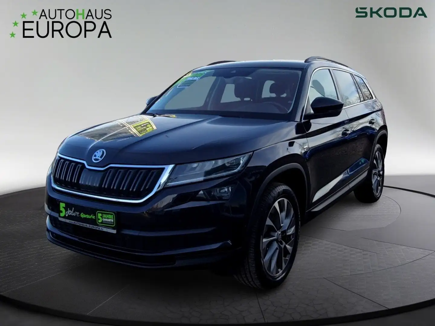 Skoda Kodiaq 2.0 TSI DSG 4x4 Clever ACC Navi Kam 4xSHZ LHZ eKla Schwarz - 1