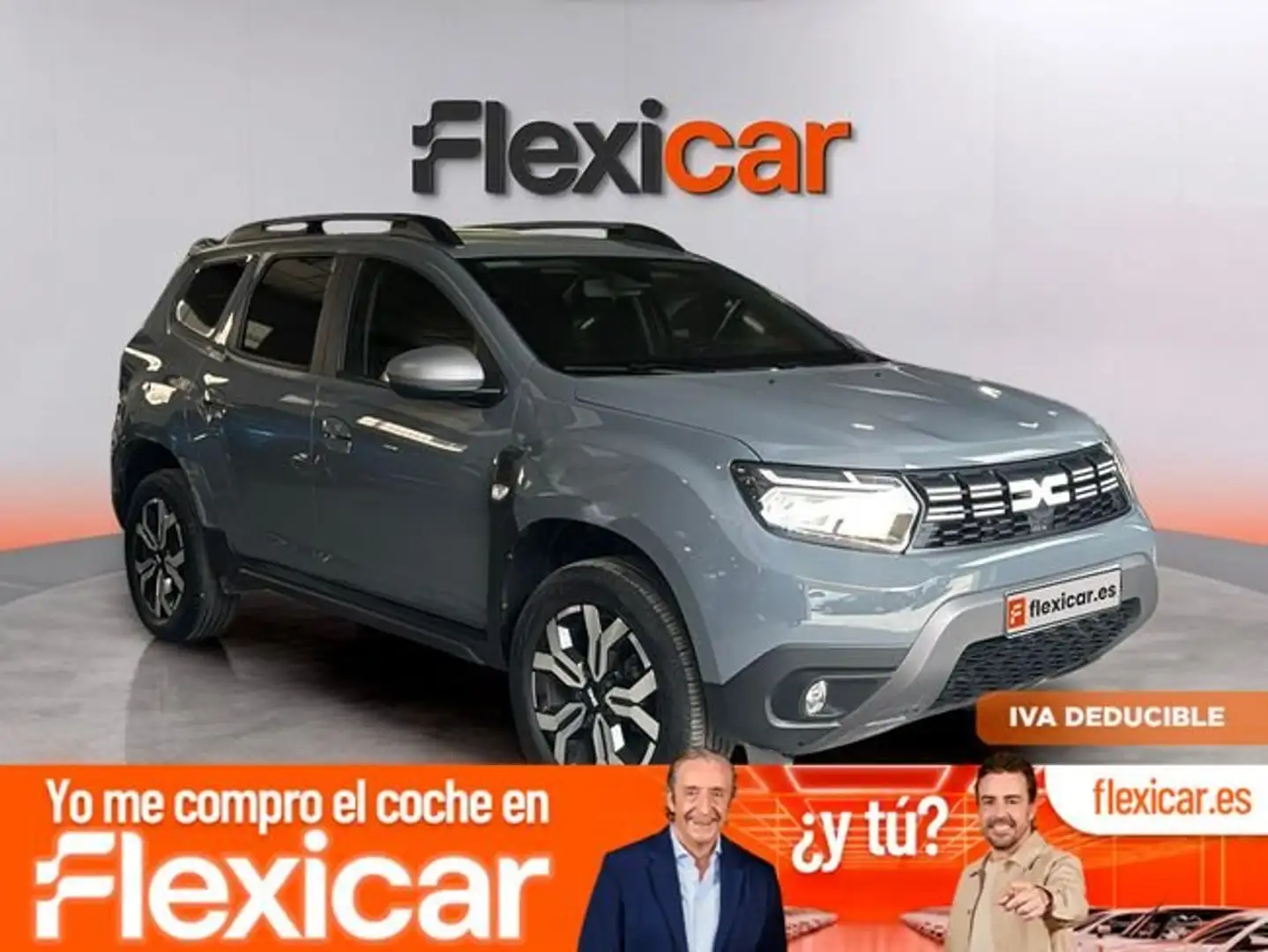 Dacia Duster 1.3 TCe Journey Go 4x2 96kW Gris - 1