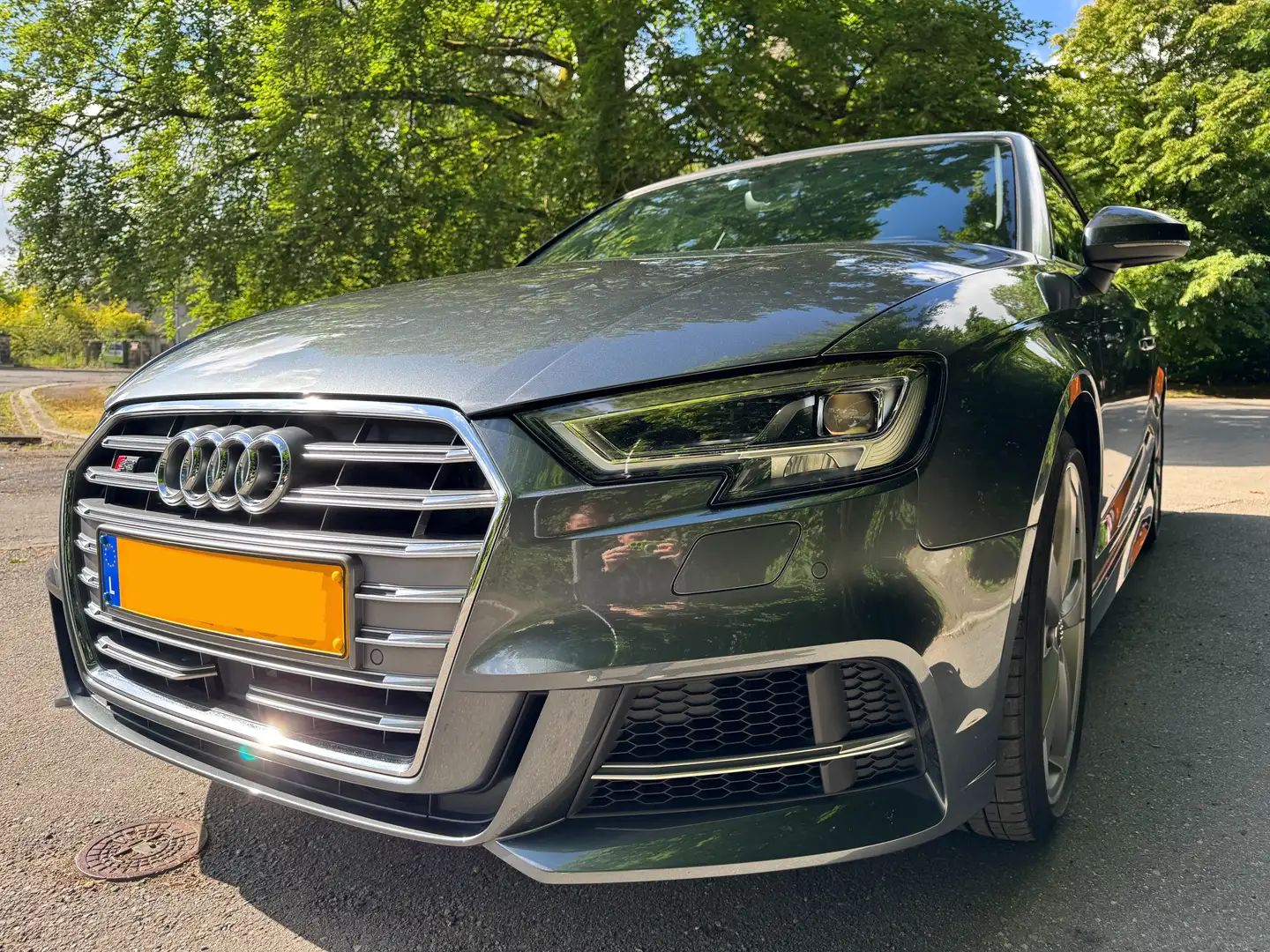 Audi S3 S3 2.0 Sport TFSI Cabrio S tronic B&O Sound system Grey - 2