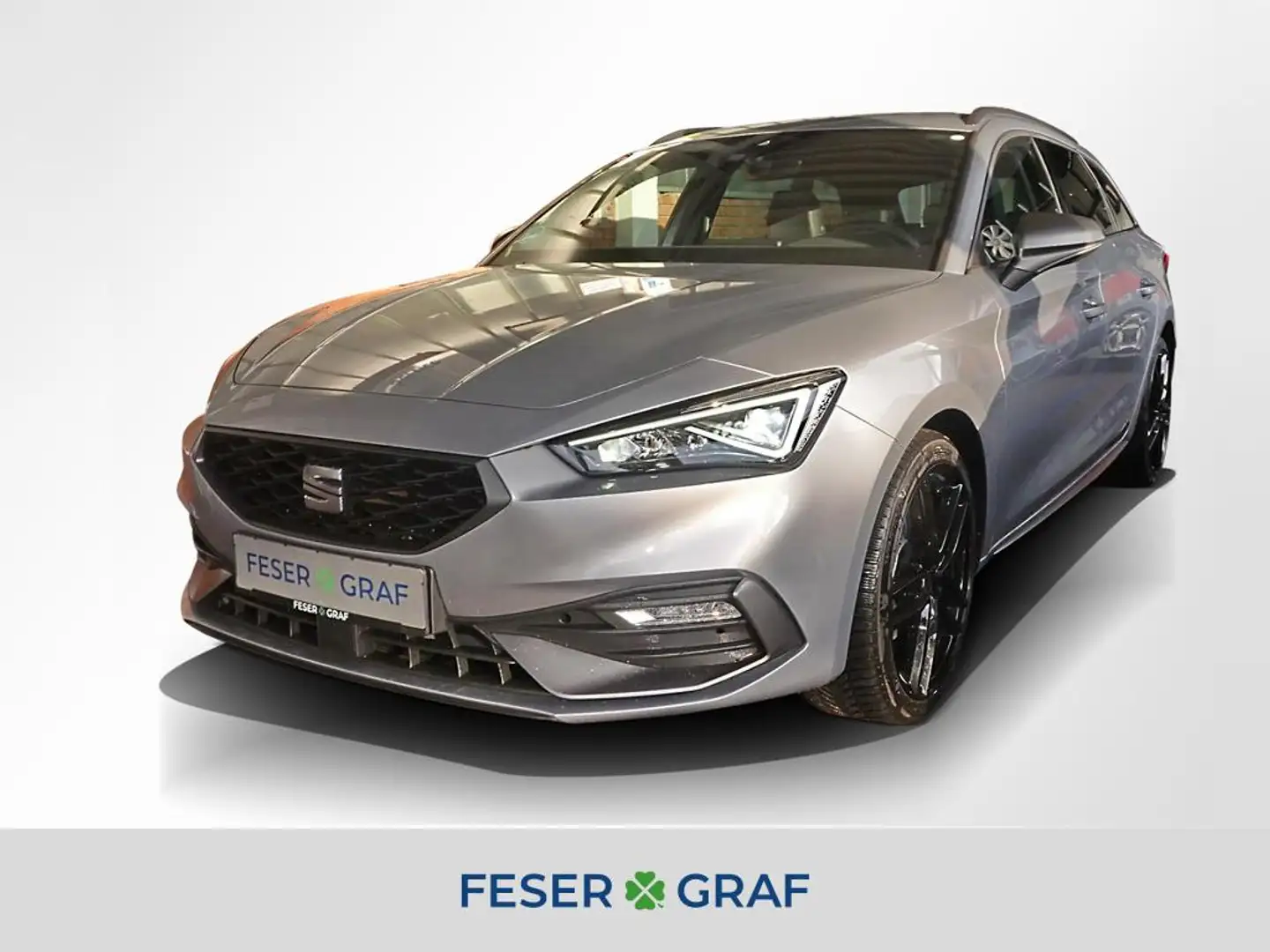 SEAT Leon 1.5 eTSI FR DSG Full Link Navi RüKa Sitzh. Argent - 1