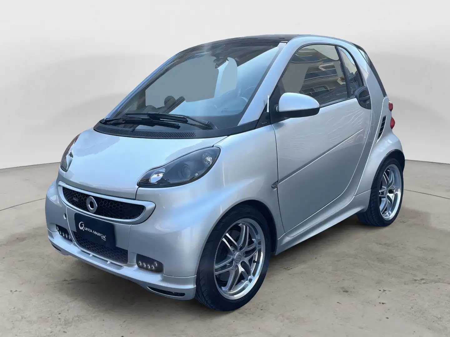smart forTwo 1.0 102 cv BRABUS Xclusive PELLE/TETTO Argento - 1