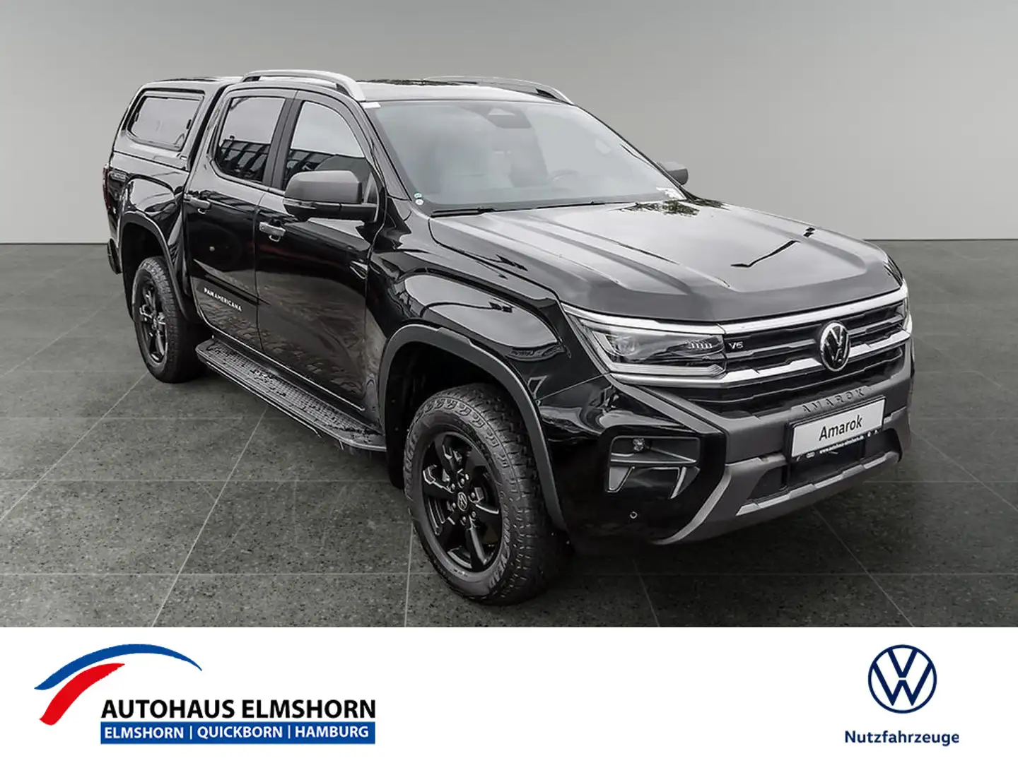 Volkswagen Amarok PanAmericana DC 3.0 TDI 177 kW 10-Gang Automatik 4MOTION erweit Negro - 1