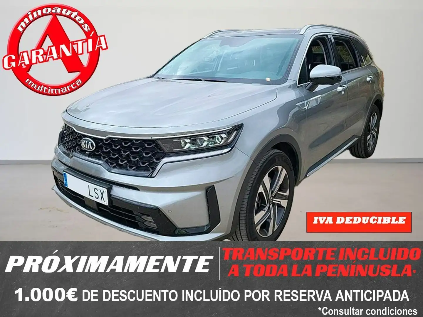 Kia Sorento 1.6 T-GDI 265 CV 4WD EMOTION 7 PLAZAS Gris - 1