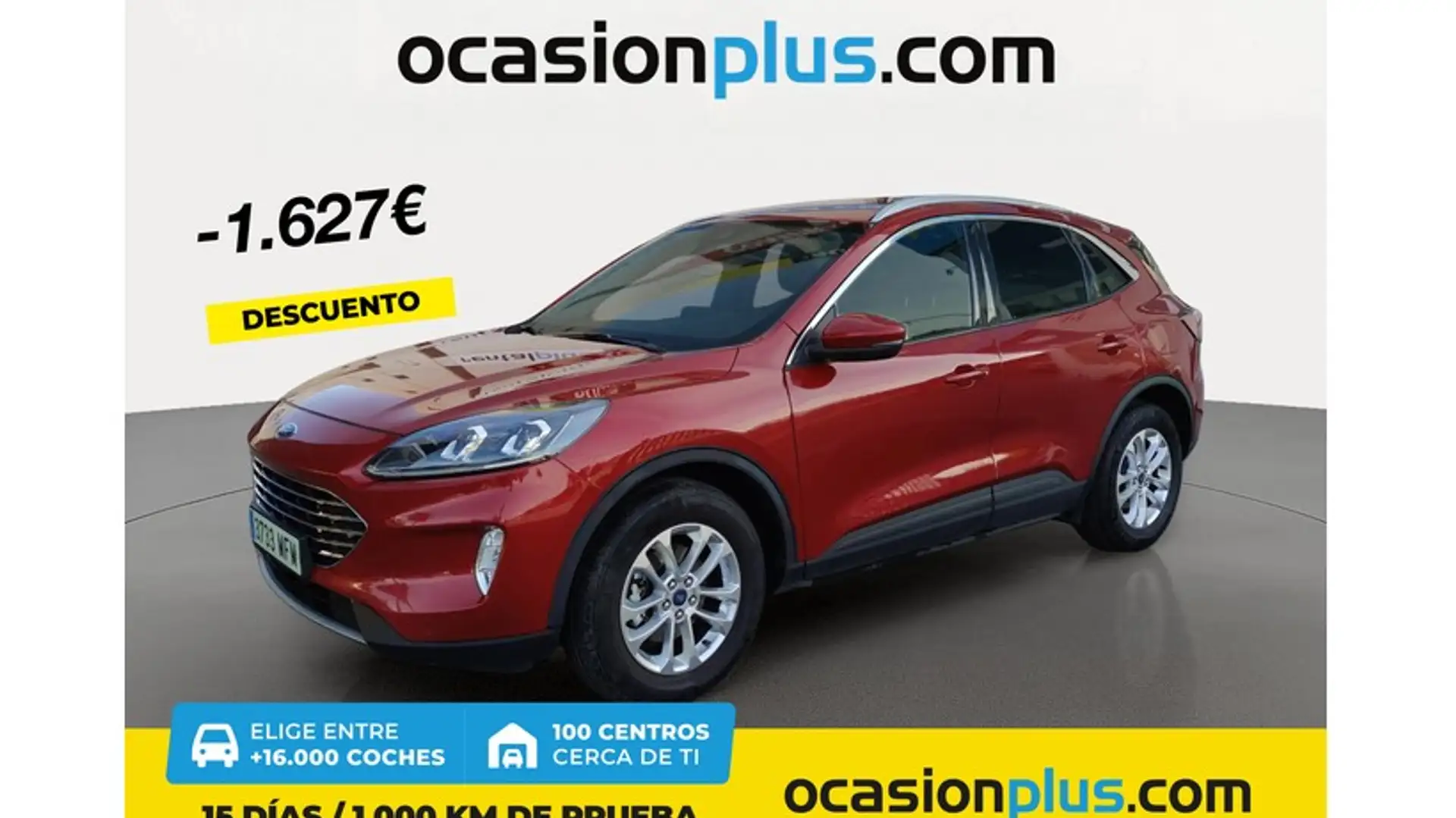 Ford Kuga 1.5 EcoBoost Titanium FWD 150 Rojo - 1