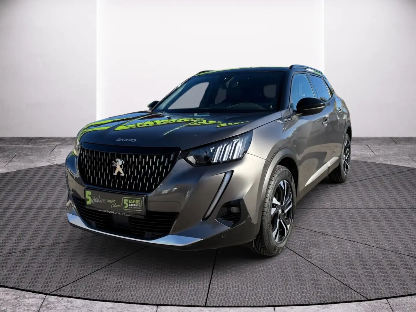 Peugeot 2008 PT 130 GT Line EAT8 AHK+LED+Kam. Grau - 2