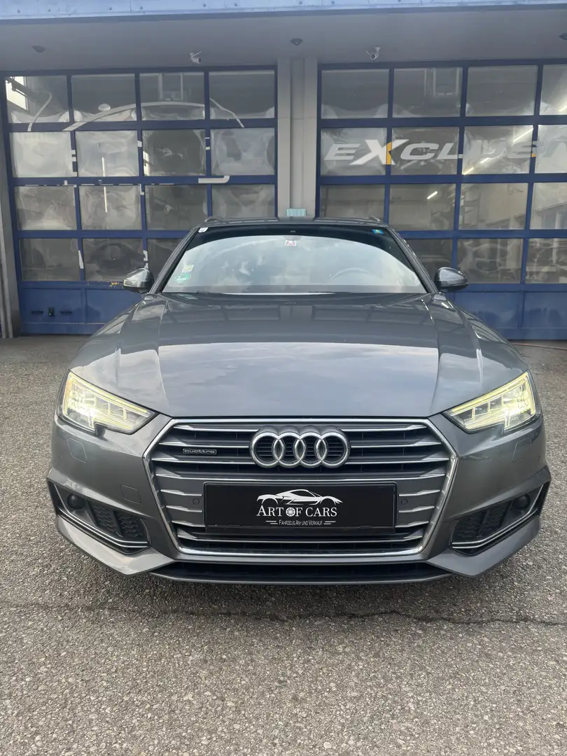 Audi A4 3.0 V6 TDI Quattro 3 x S-LINE/Ab 279 Euro im Monat Grau - 2
