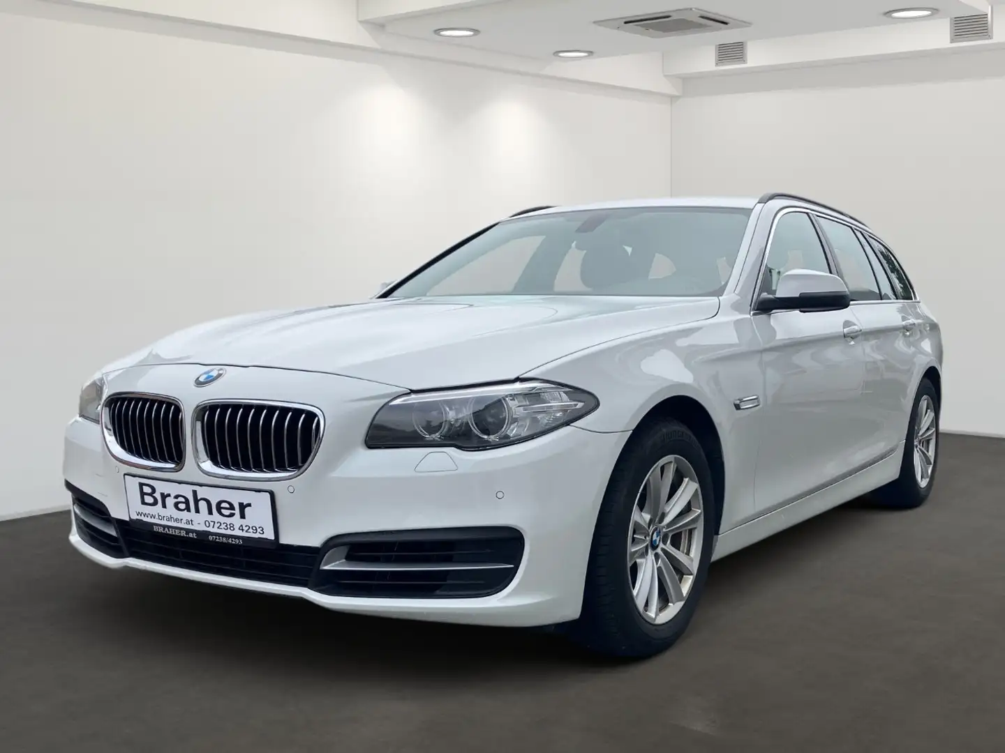BMW 530 5 Touring d Touring xDrive Ambi AUT Facelift Bianco - 2