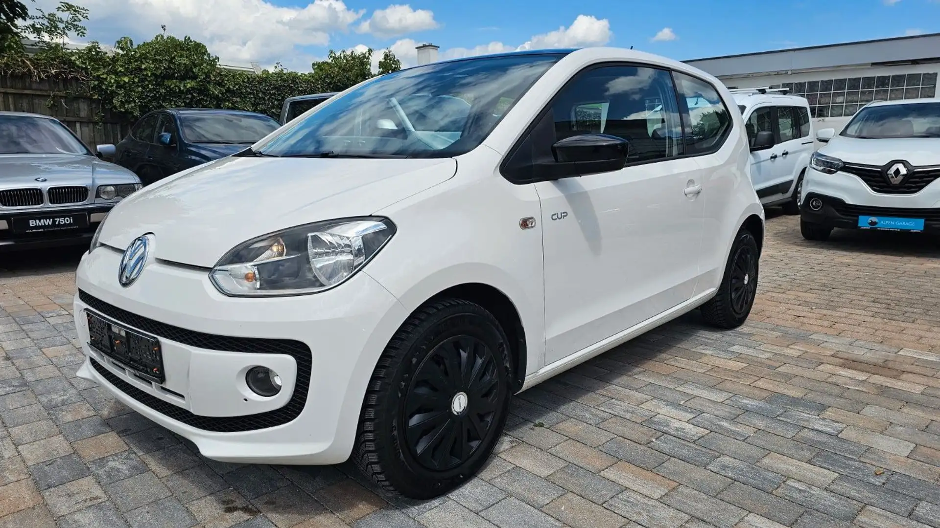 Volkswagen up! cup up!*1,0 BENZIN*KLIMA*TUV*SHZ*PANO*TOP* Blanco - 1