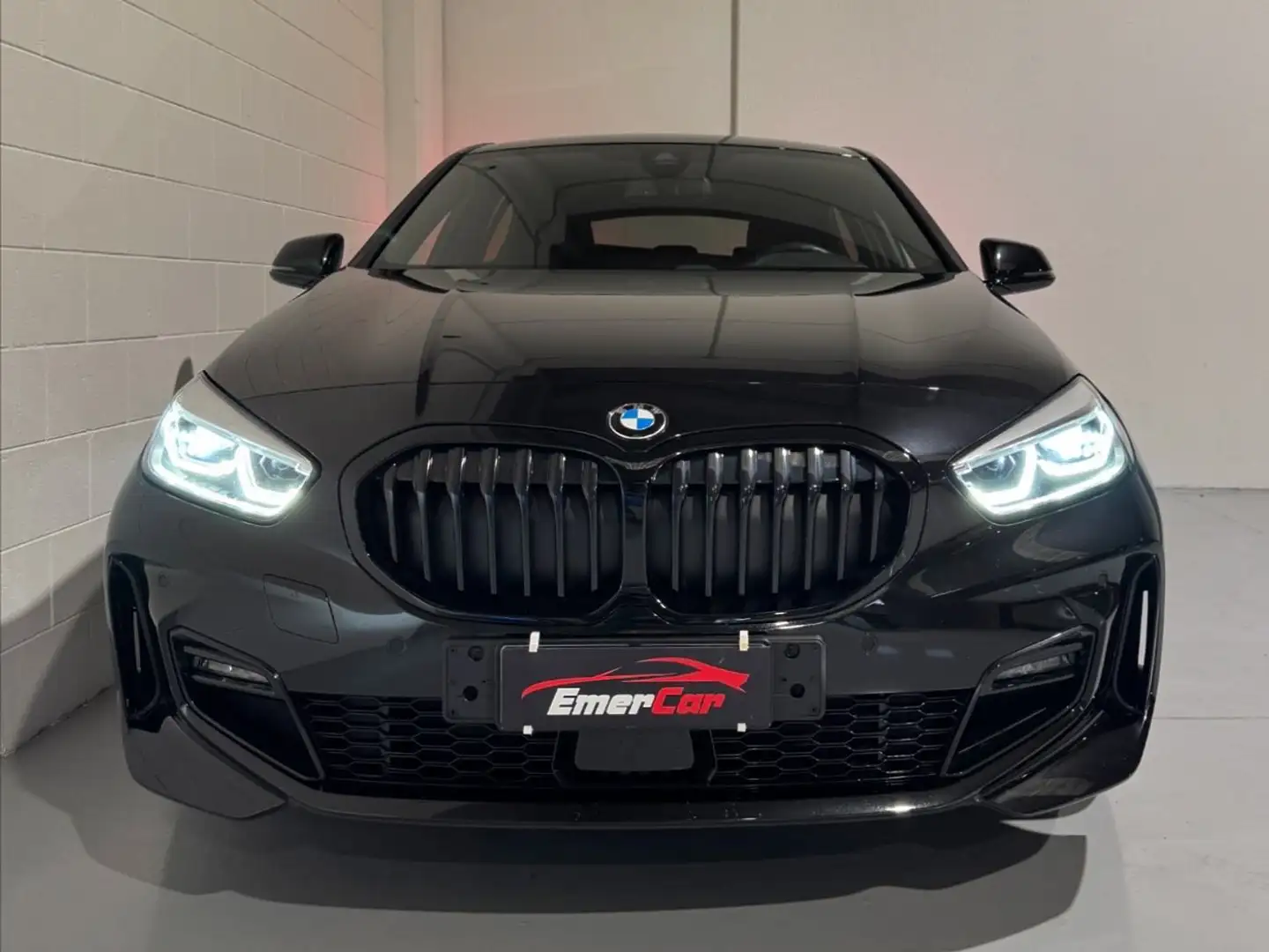 BMW 118 118i M sport 140cv auto SEDILI ALCANTARA Nero - 2