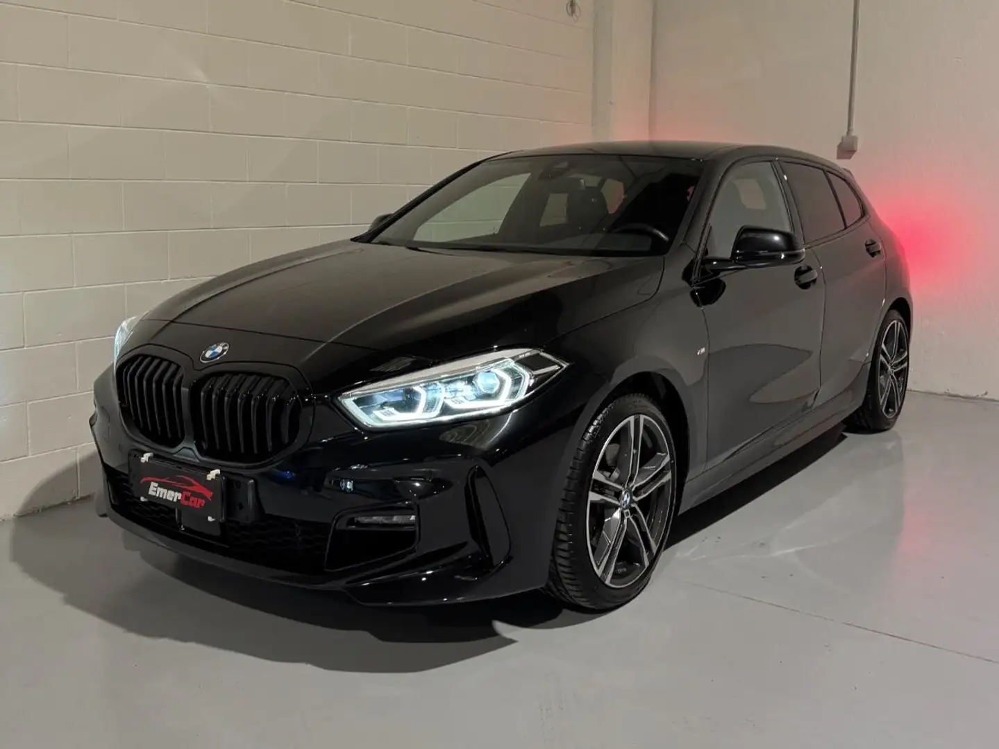 BMW 118 118i M sport 140cv auto SEDILI ALCANTARA Nero - 1