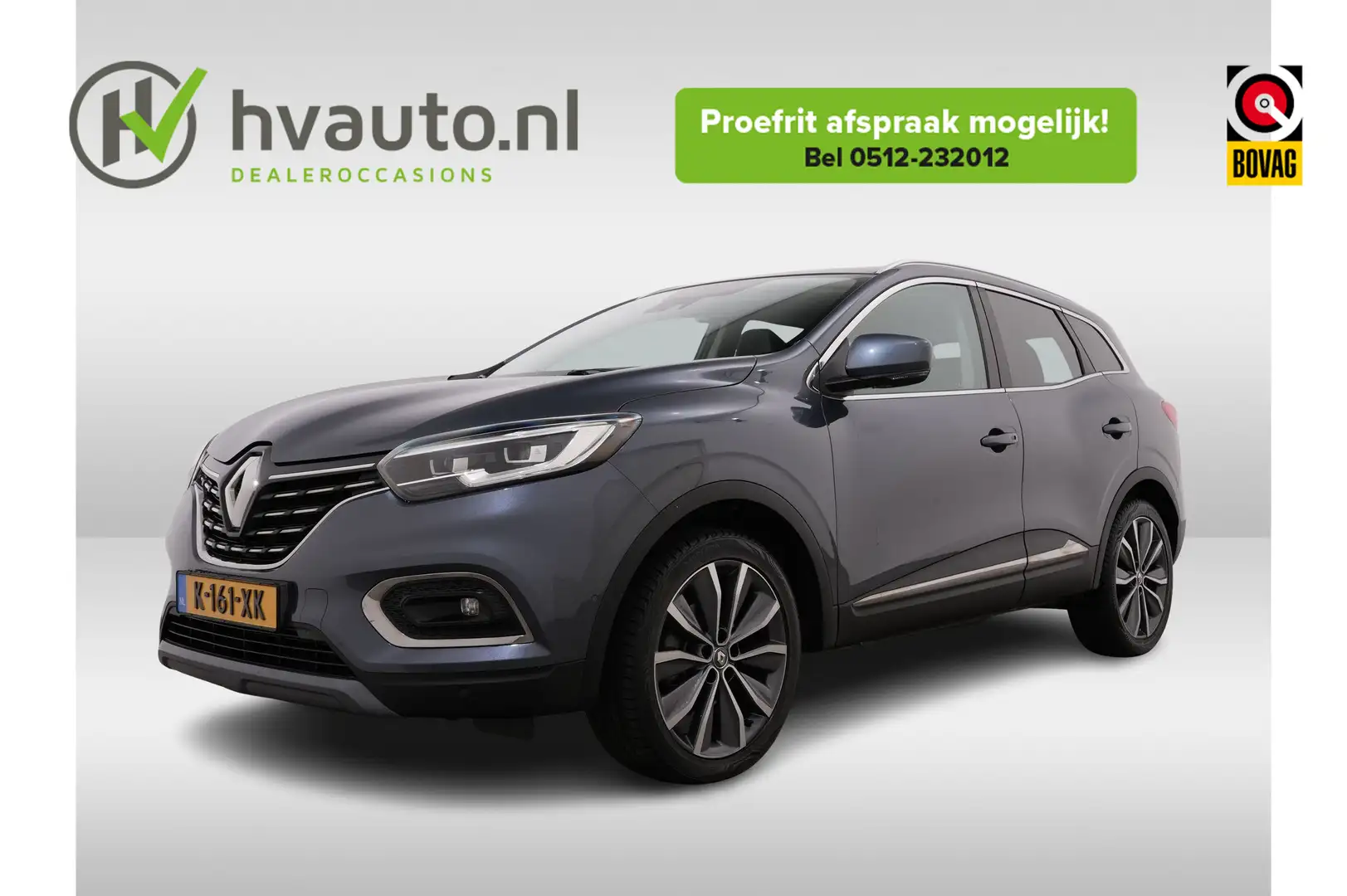 Renault Kadjar 1.3 TCE 140PK INTENS | Leer | Trekhaak | Camera Grijs - 1